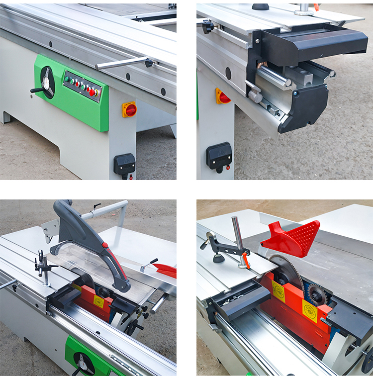 Qingdao Precision Cheap Price Auto Wood cutting Sliding Table Panel Saw Machine For Woodworking