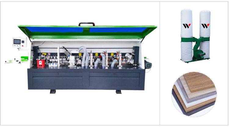 3mm pvc abs used pur plywood cnc fully automatic edge banding machine for wood door