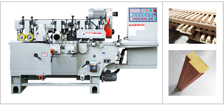 Combination Jointer Woodworking Machine 4 Four 2 Double Two Side Single Surface Wood Planer For Sale